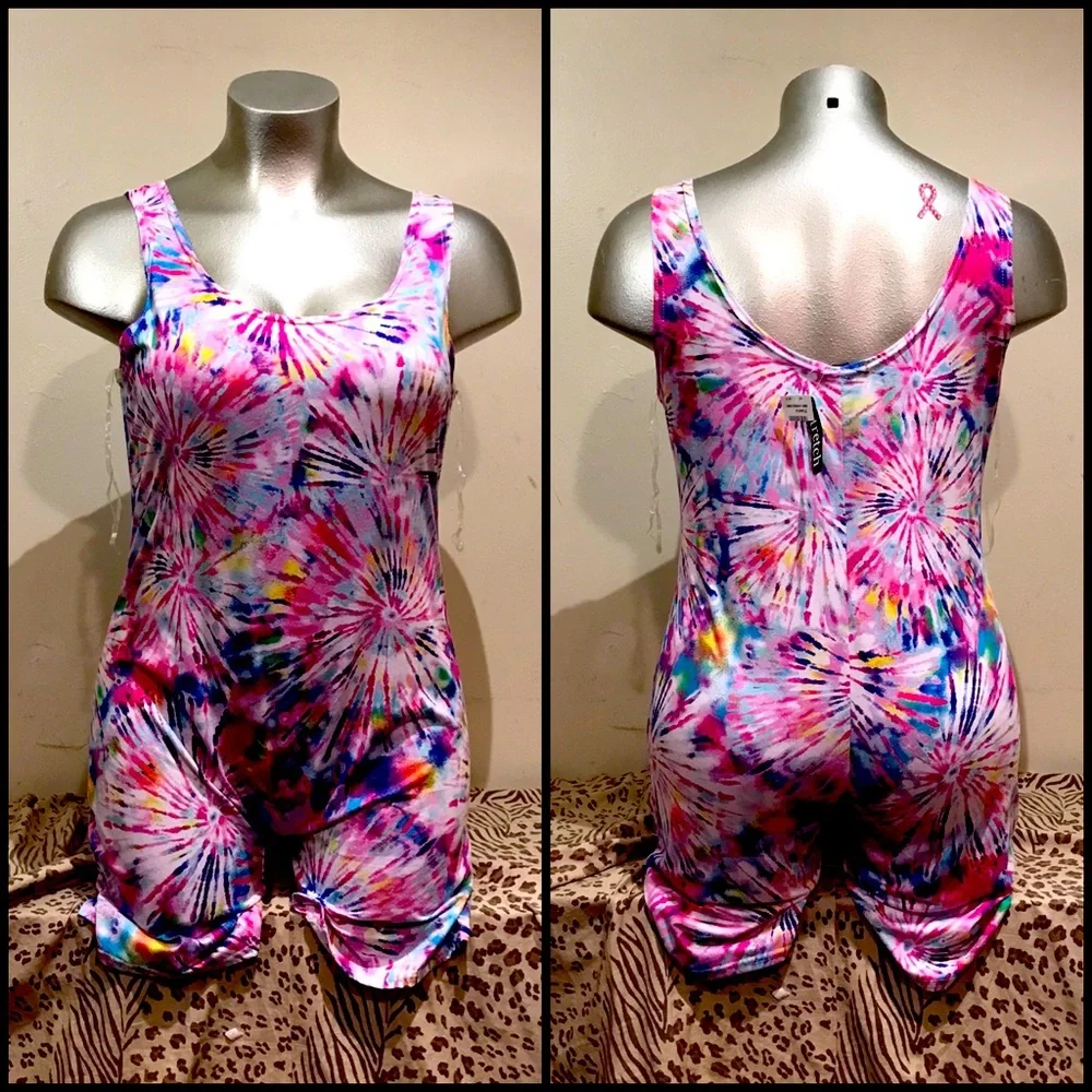2XL Plus Stretchy Romper